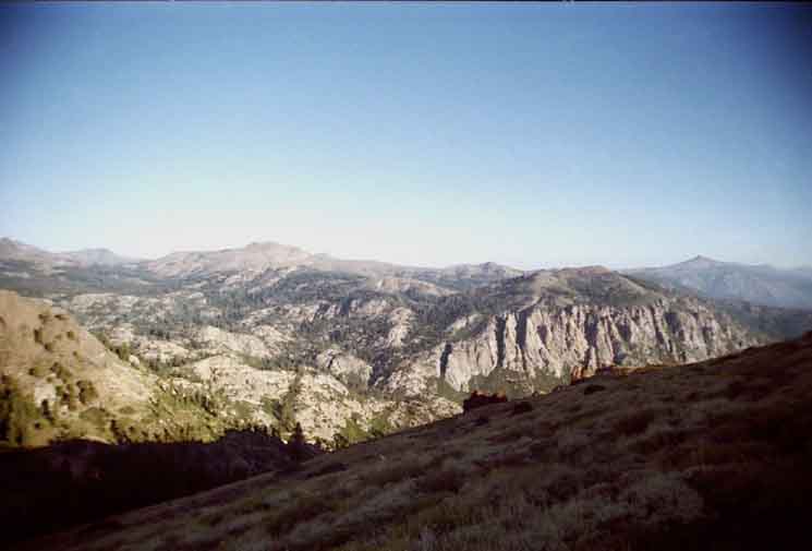 Peak 8636 from Raymond Peak